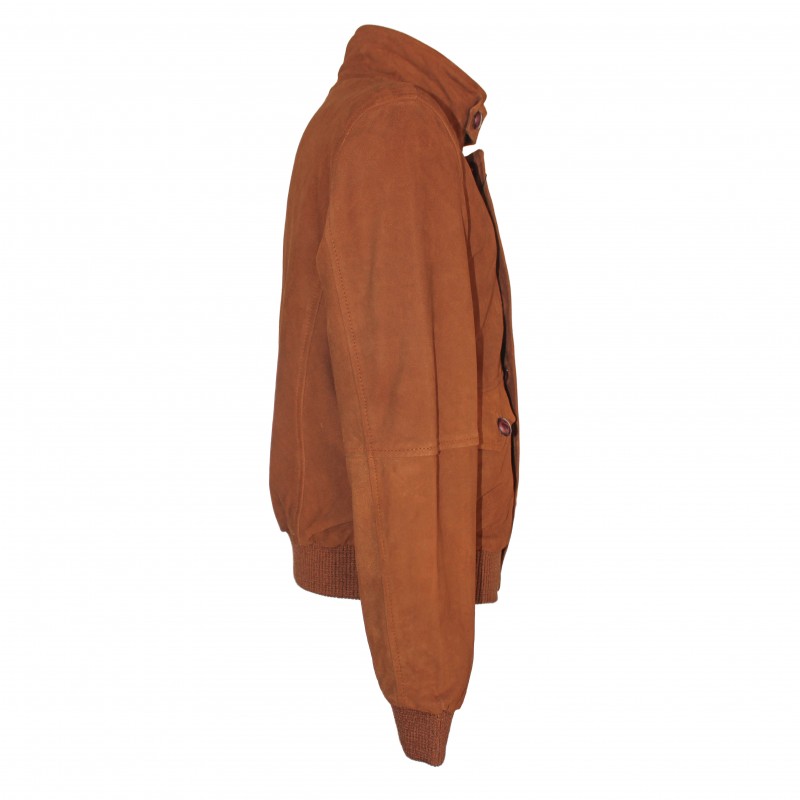 zerimar shoes Chaqueta elegante para hombre en piel de ante SEVILLA Outlet