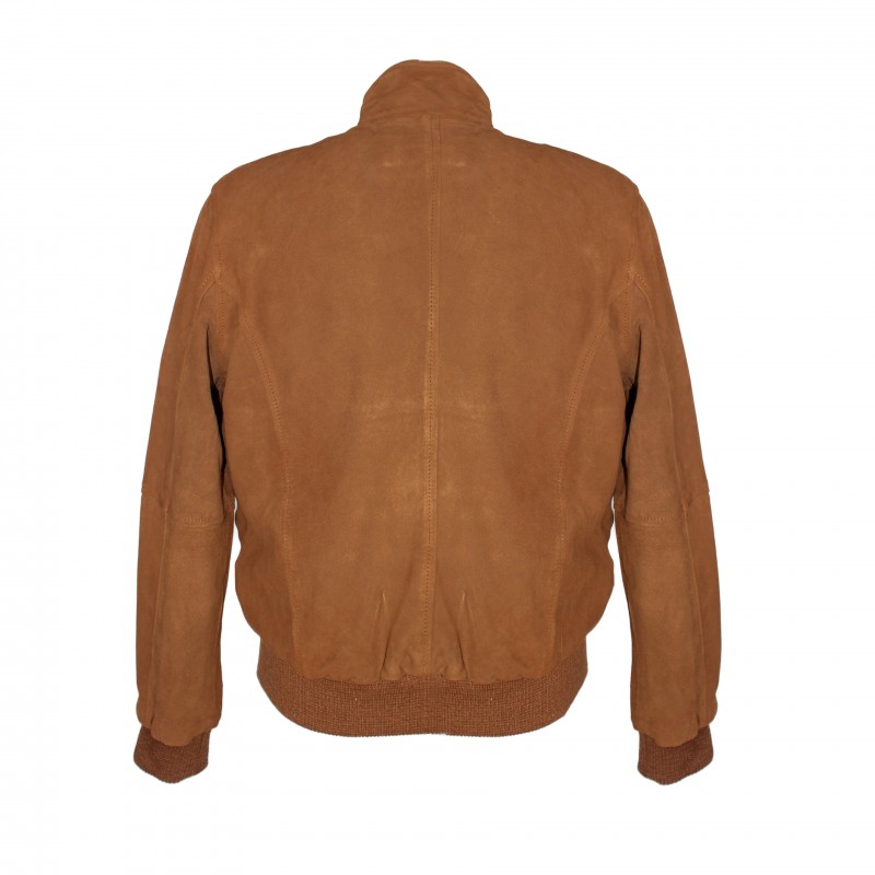 zerimar shoes Chaqueta elegante para hombre en piel de ante SEVILLA Outlet