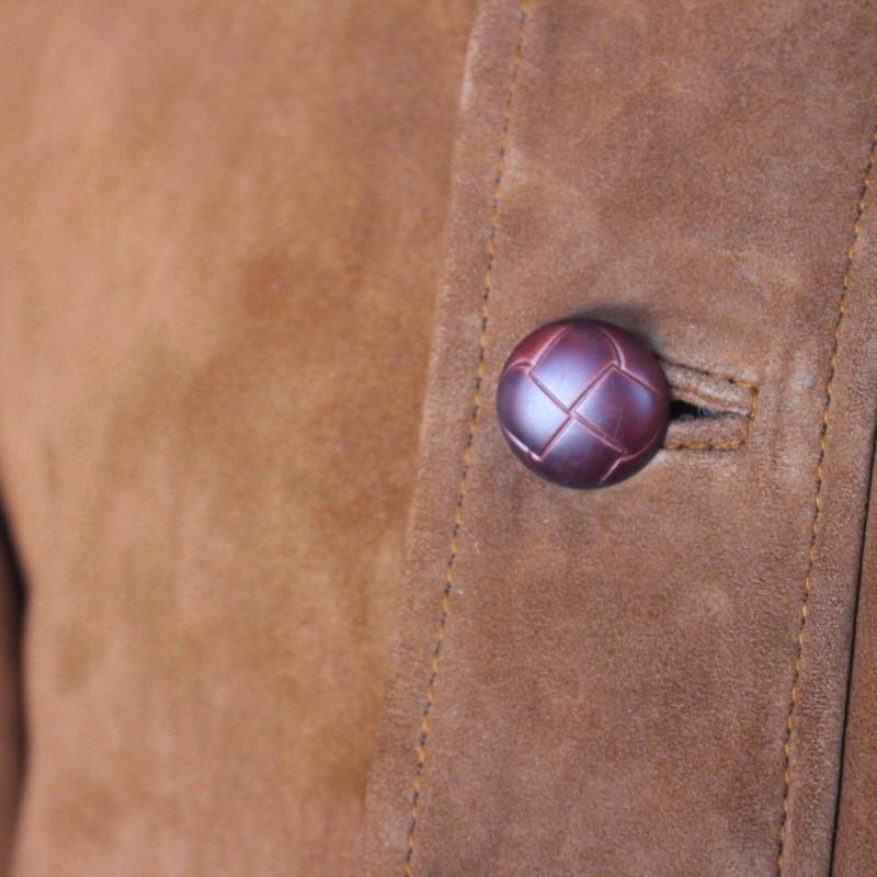 zerimar shoes Chaqueta elegante para hombre en piel de ante SEVILLA Outlet