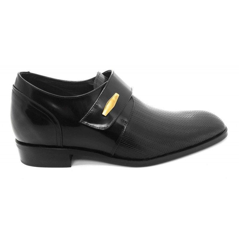 zerimar shoes Zapatos con alzas de hombre con estampado espiga fabricados en España Precio de fábrica