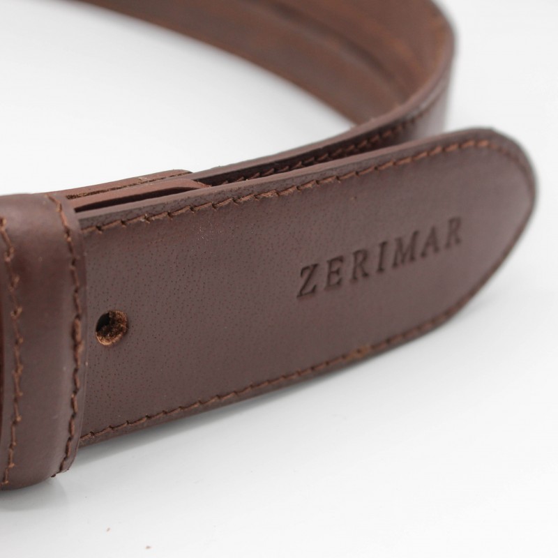 zerimar shoes Cinturón de piel antirobo 39 mm modelo NOLAN En oferta
