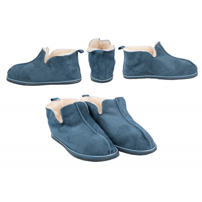 zerimar shoes Botines para estar por casa de piel Double Face Rebajas