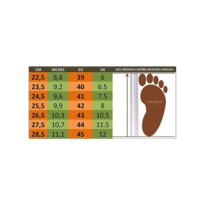 zerimar shoes Botines para estar por casa de piel Double Face Rebajas