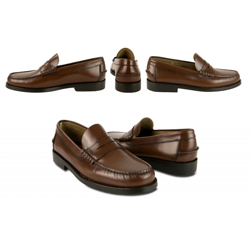 zerimar shoes Mocasines ultraligeros de hombre con antifaz burdeos Rebajas de fábrica