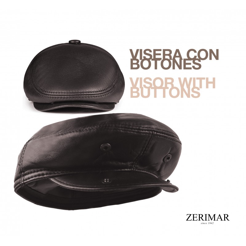 zerimar shoes Gorra de cuero tipo boina estilo Peaky Blinders Gorra Gatsby Ventas relámpago
