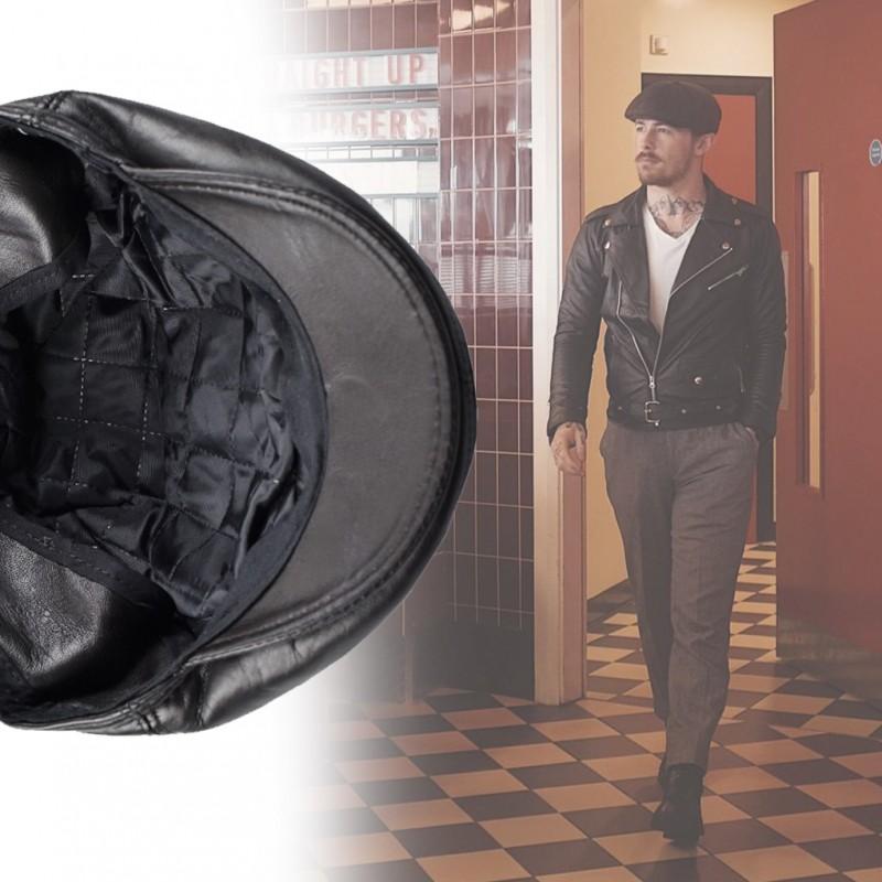 zerimar shoes Gorra de cuero tipo boina estilo Peaky Blinders Gorra Gatsby Ventas relámpago