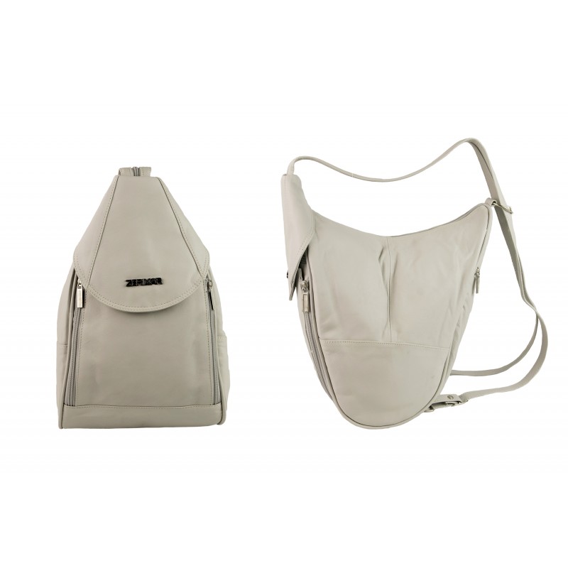 zerimar shoes Bolso y mochila de piel 2 en 1 Tienda