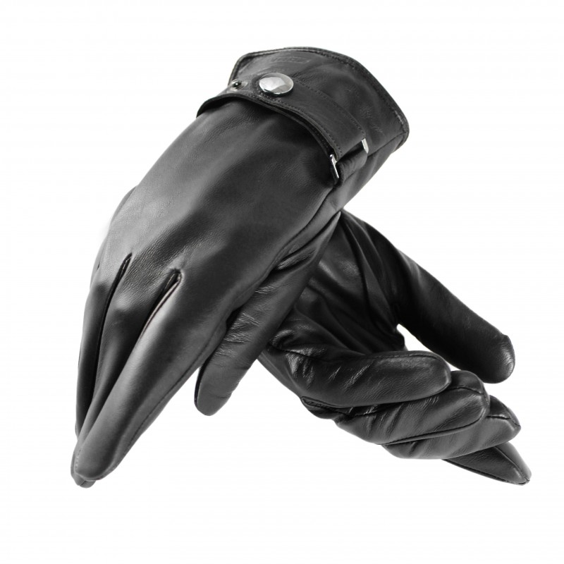 zerimar shoes Guantes de piel con clip ajustable modelo BIRLE Descuentos del mes