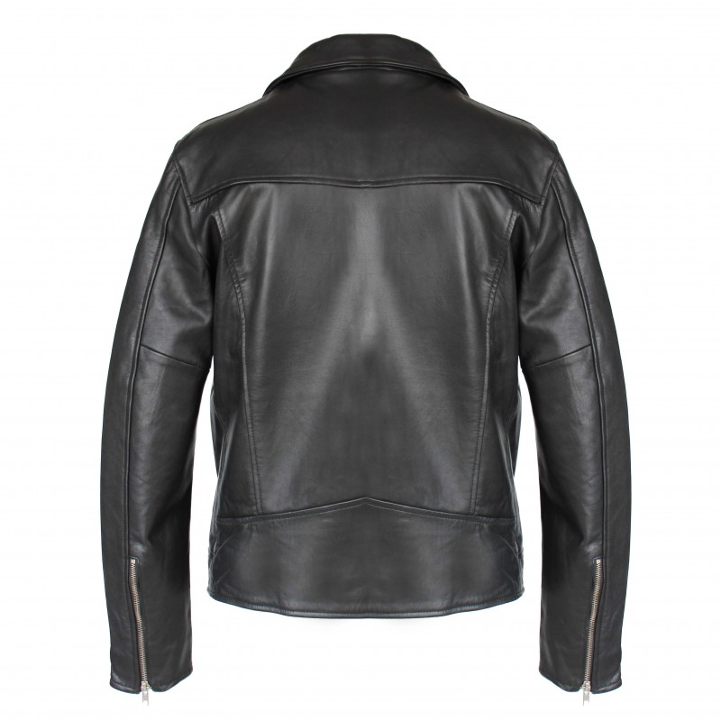 zerimar shoes Chaqueta heavy de piel con cremallera TAUMO Última moda