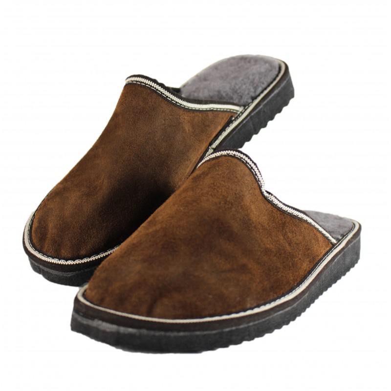 zerimar shoes Pantuflas de piel Double Face para estar por casa Ofertas especiales