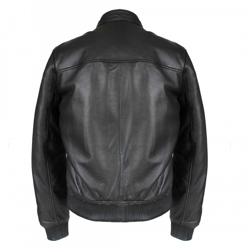 zerimar shoes Chaqueta de piel estilo bomber modelo ANTIPO Grandes ahorros