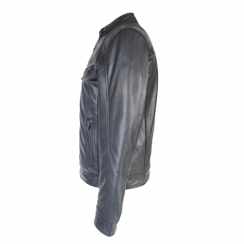 zerimar shoes Chaqueta de piel con cremallera GERMAN Precio ultrabajo