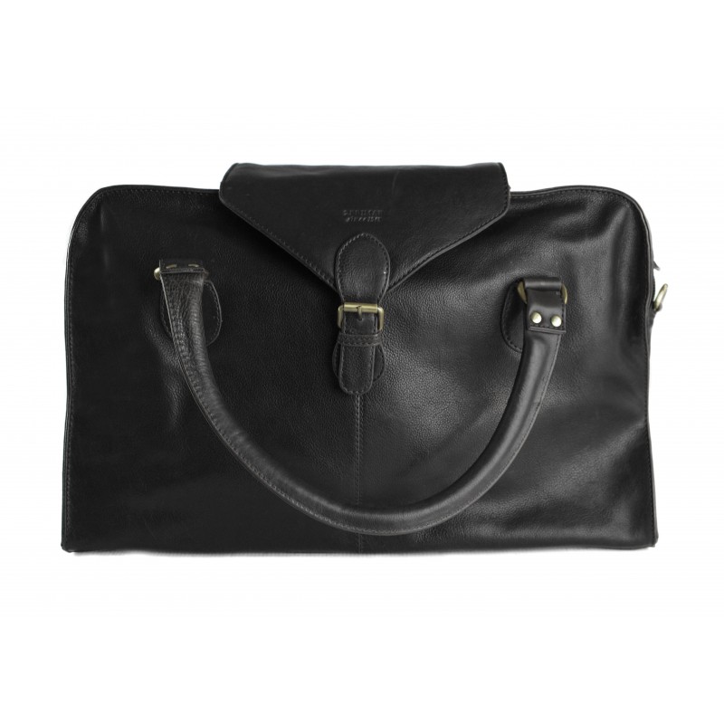 zerimar shoes Bolso de piel de viaje 50x31x23 cm MONDO Outlet