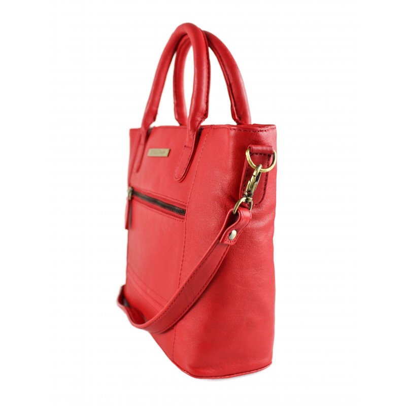 zerimar shoes Bolso de piel con cremallera EXTREMO 21x27x9 cm Rebajas