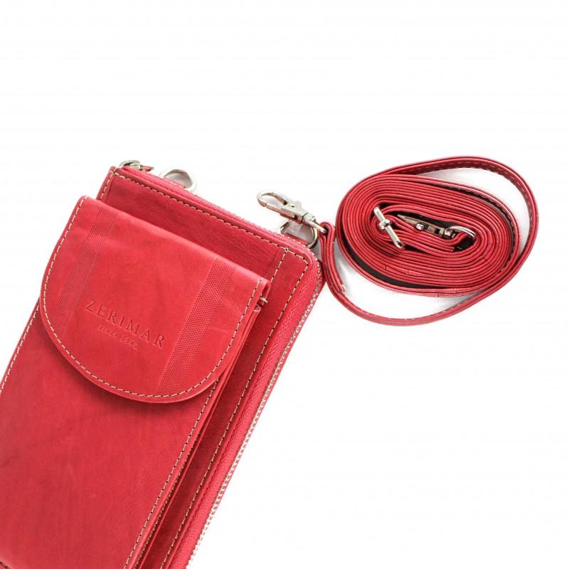 zerimar shoes Cartera bandolera de piel 20x11x4 cm Oferta especial