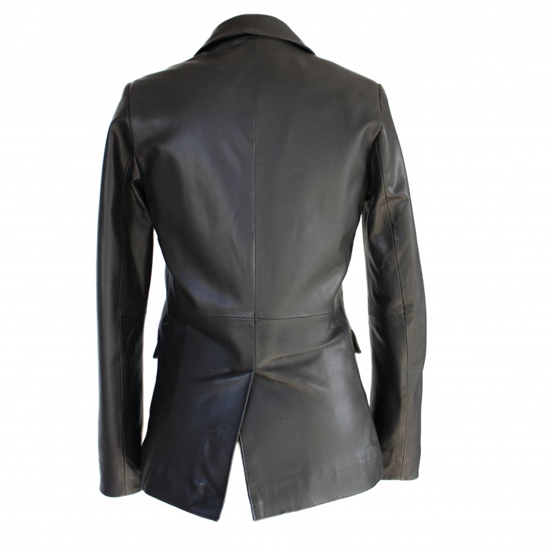 zerimar shoes Blazer de piel para mujer modelo VITTO ÚLTIMAS EDICIONES