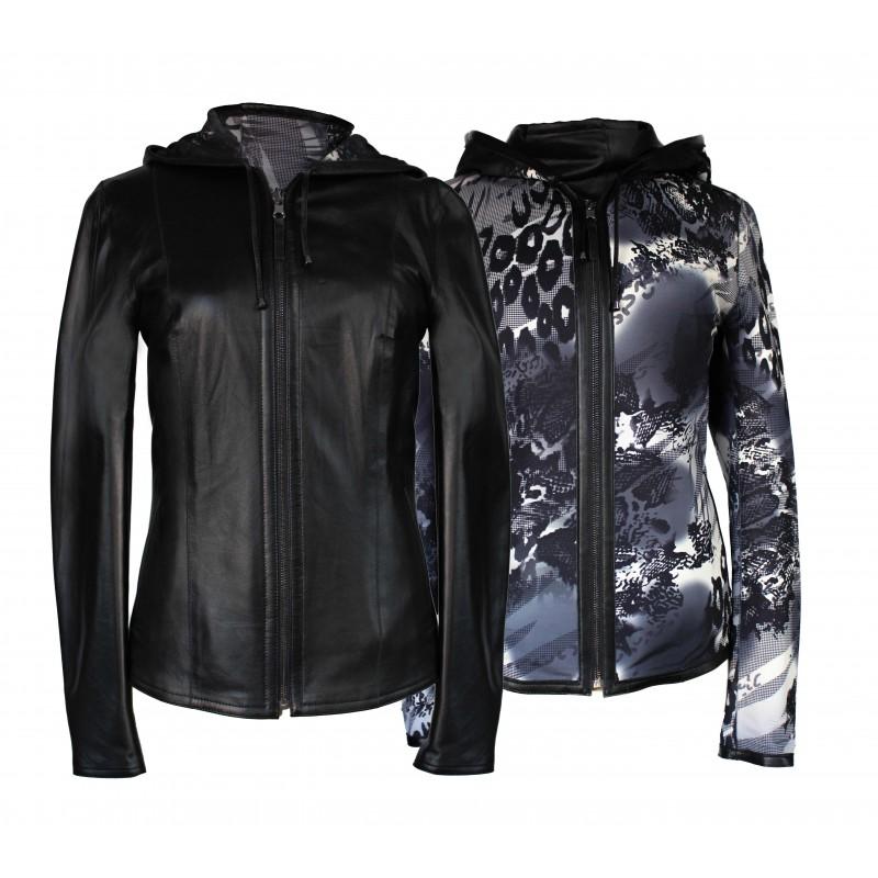 zerimar shoes Chaqueta de piel reversible modelo LOUNO Oferta especial de fábrica