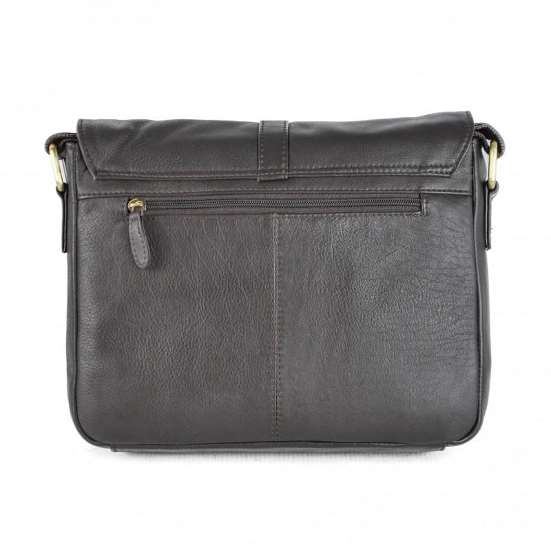 zerimar shoes Maletin de piel pequeño 22x29x7 cm modelo ALFA En oferta
