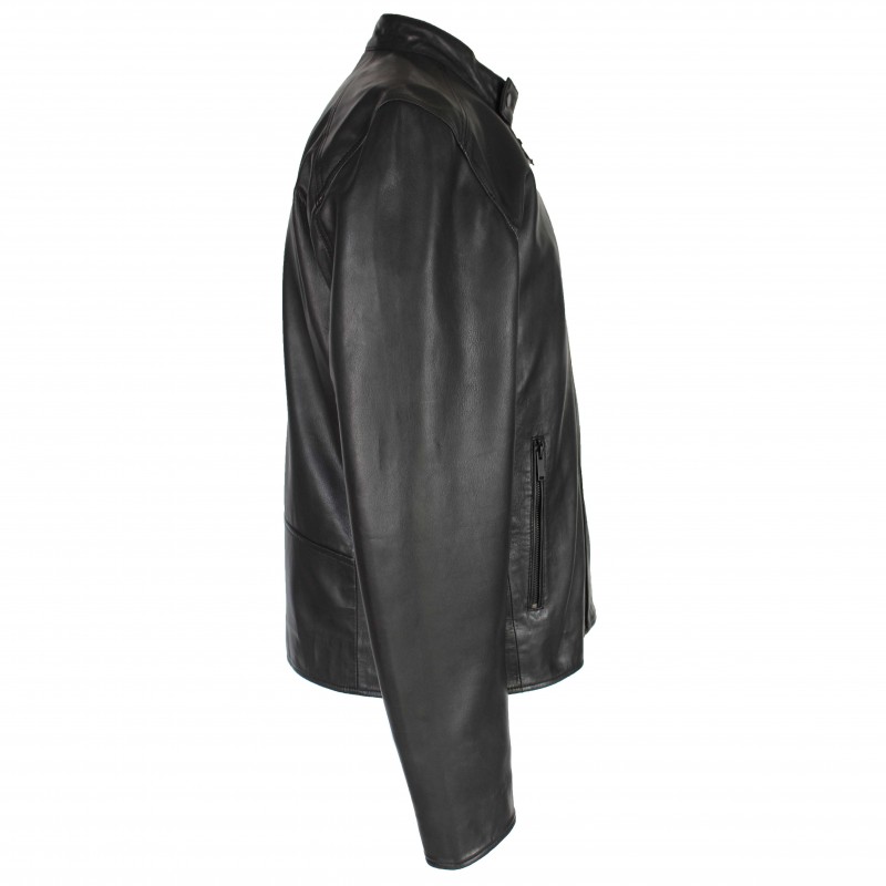 zerimar shoes Chaqueta de piel con cremallera NAULE Ofertas