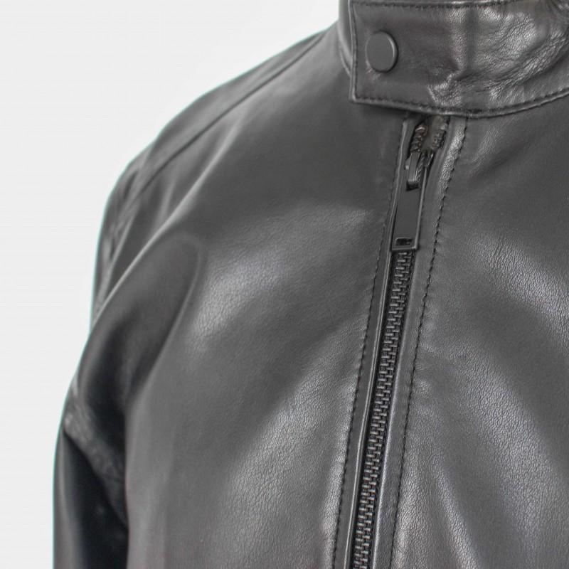 zerimar shoes Chaqueta de piel con cremallera NAULE Ofertas