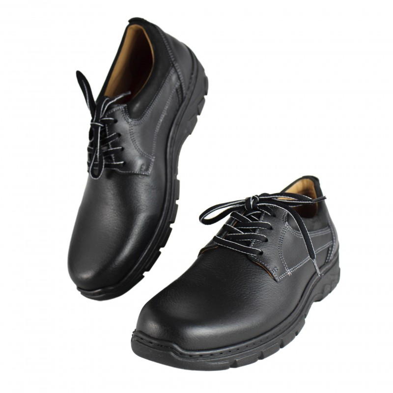 zerimar shoes Zapatos de piel con cordones modelo JR Mejor oferta