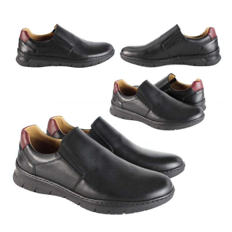 zerimar shoes Zapatos de piel con cierre elastico modelo BRUMA Rebajas online