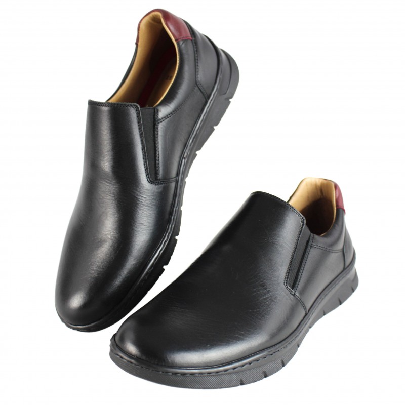 zerimar shoes Zapatos de piel con cierre elastico modelo BRUMA Rebajas online