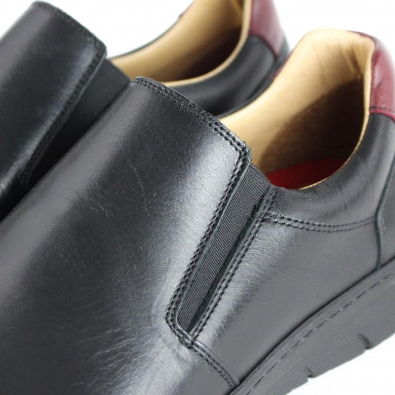 zerimar shoes Zapatos de piel con cierre elastico modelo BRUMA Rebajas online