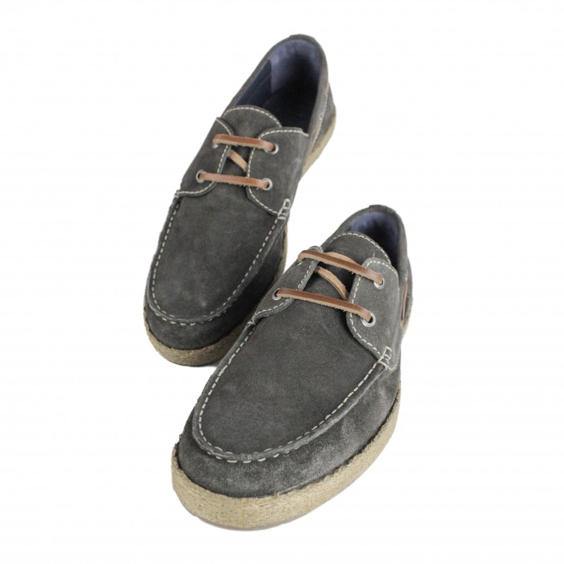 zerimar shoes Zapatos de piel serraje con cordones modelo CALIFORNIA Tienda de fábrica
