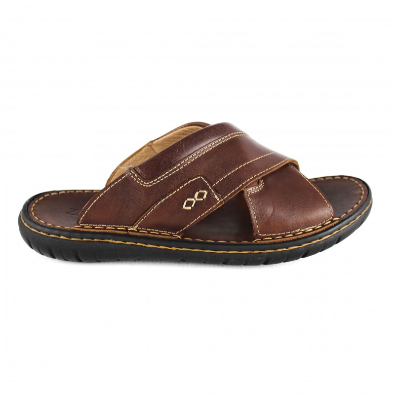 zerimar shoes Sandalia de piel cruzada modelo JAMADA Precios de Black Friday