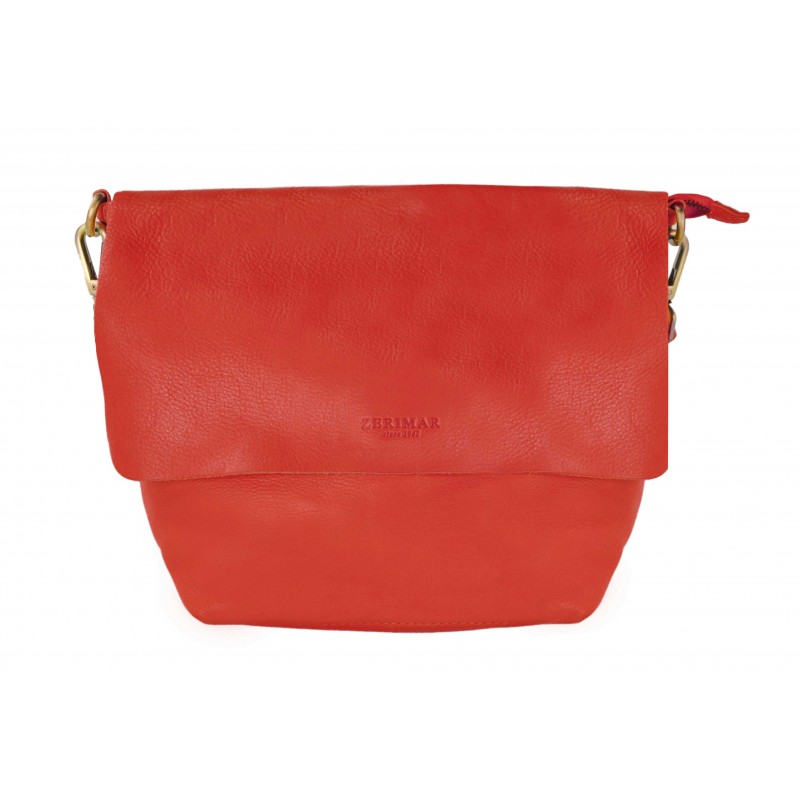 zerimar shoes Bolso de bandolera con solapa y cremallera SILCO 25x33 cm Oferta exclusiva