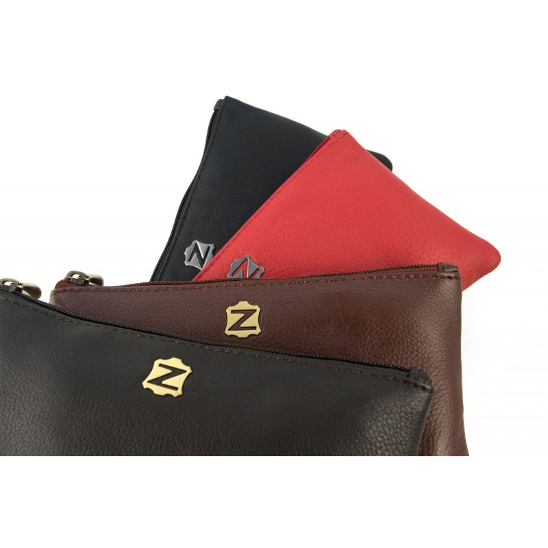 zerimar shoes Cartera de mano con asa corta y cremallera 21x12 cm 2025