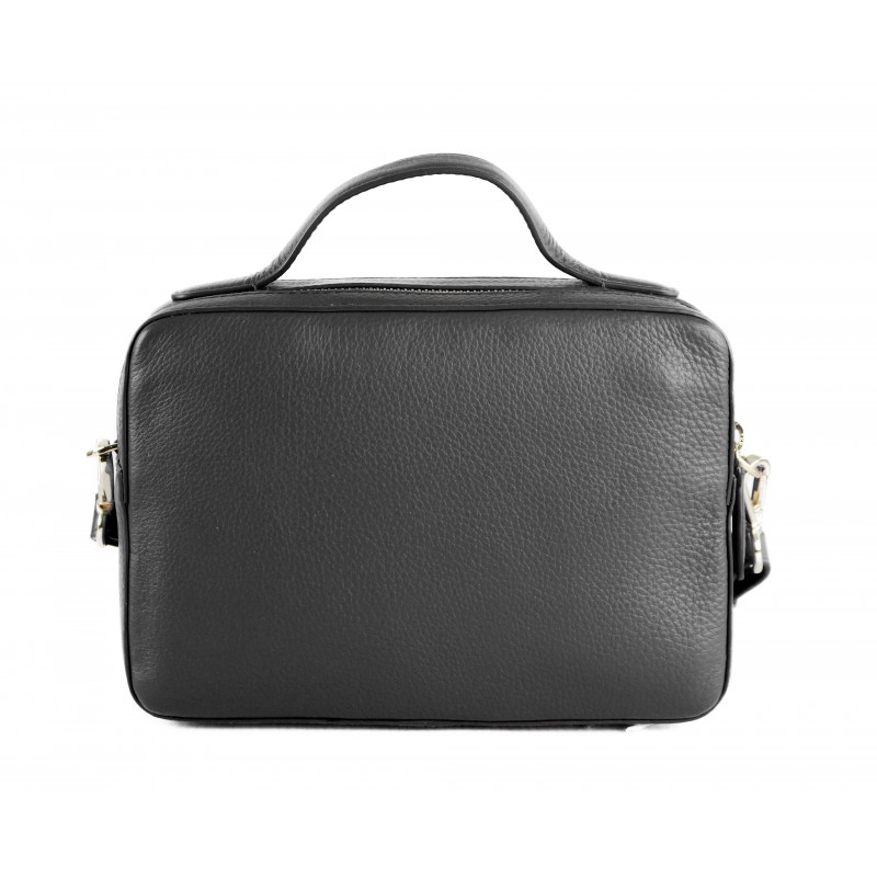 zerimar shoes Bolso de piel con doble cremallera 23x9x15 cm Tienda