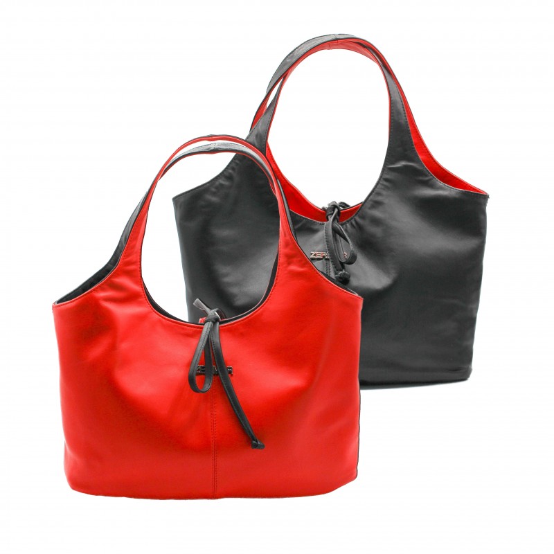 zerimar shoes Bolso reversible de piel 32x19x12 cm modelo IMPERIO Rebajas online
