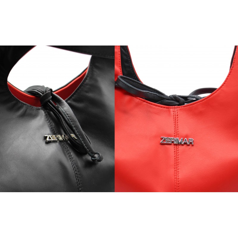 zerimar shoes Bolso reversible de piel 32x19x12 cm modelo IMPERIO Rebajas online