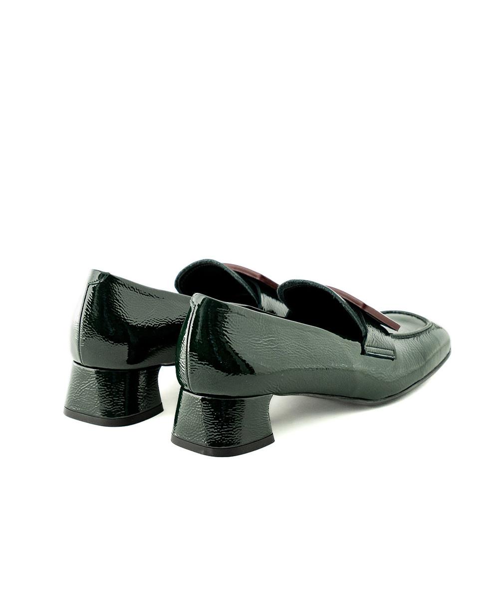 zinda Mocasín de piel verde Ofertas